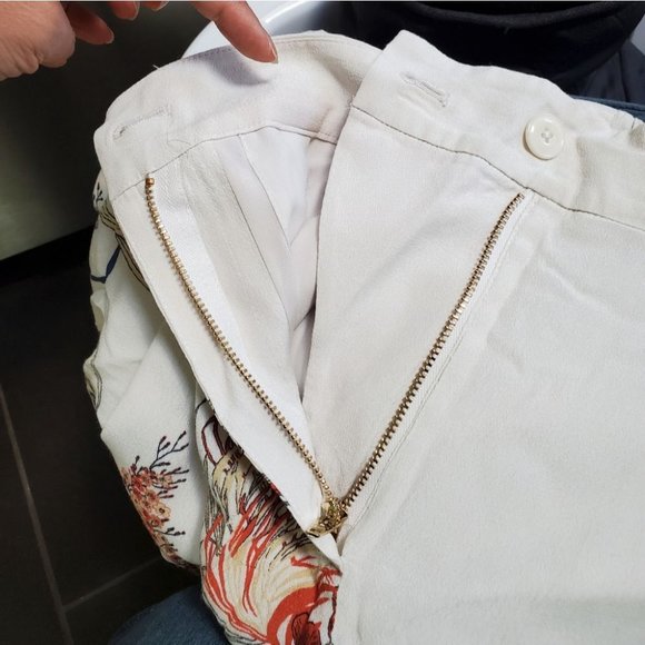 ARITZIA Little Moon hazel cropped wide leg pants - Picture 10 of 11